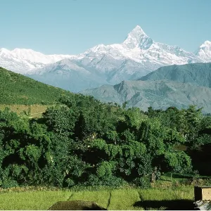 NEPAL - Annapurna mountain range