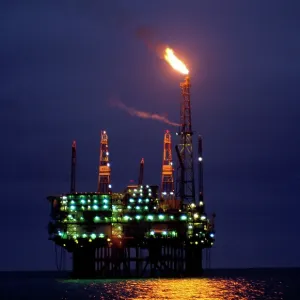 Oil Rig - Brit oil's Beatrice Oil Rig - Brit oil's Beatrice