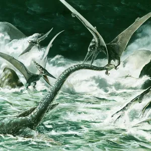 Prehistoric Reconstruction - Pteranodon & Winged