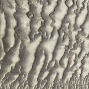 Sand patterns in the Namib Desert