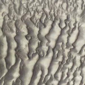 Sand patterns in the Namib Desert