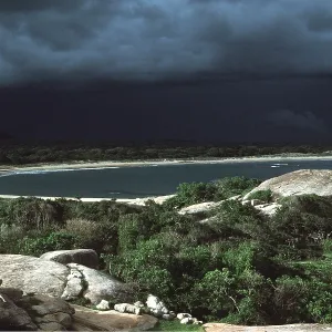 SRI LANKA - Monsoon Cloud along Yala Coastline SRI LANKA - Monsoon Cloud along Yala Coastline