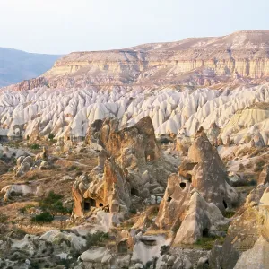 Turkey - View from Goreme, Cappadocia. Cave dwelling Turkey - View from Goreme, Cappadocia. Cave dwelling