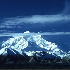 USA, Alaska - Mt. McKinley, earth cover Muldrow