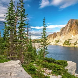 USA, Wyoming, Medicine Bow National Forest. Landscape with USA, Wyoming, Medicine Bow National Forest. Landscape with