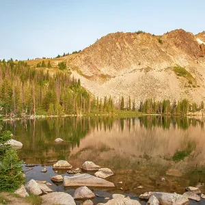 USA, Wyoming, Medicine Bow National Forest. Landscape with USA, Wyoming, Medicine Bow National Forest. Landscape with