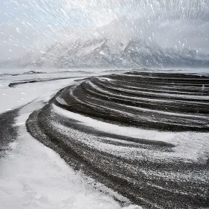 Winter Snow Storm Kluane National Park Yukon, Canada Winter Snow Storm Kluane National Park Yukon, Canada