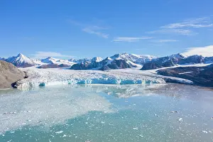 Change: The 14th July Glacier debouches into Krossfjord