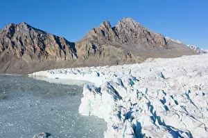 Change: The 14th July Glacier debouches into Krossfjord