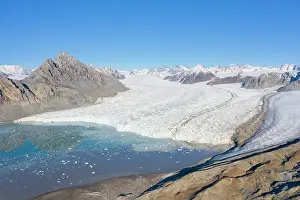 Change: The 14th July Glacier debouches into Krossfjord