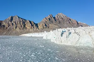 Change: The 14th July Glacier debouches into Krossfjord