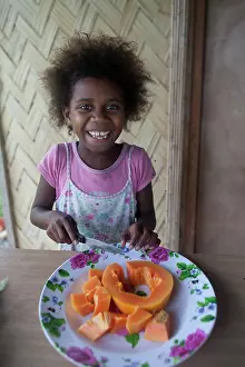 Vanuatu: 6 year old girl