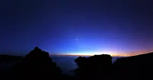 Venus: 80 minutes after sunset and 30 minutes before the