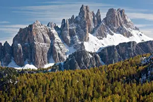 Larix: 80179331 Dolomite Ridge - of the Croda da Lago from