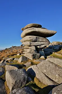 Cheesewring: 80179641 Cheesewring Tor, Bodmin Moor, Cornwall