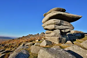 Cheesewring: 80179642 Cheesewring Tor, Bodmin Moor, Cornwall