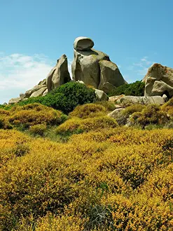 Granite: 80180288 Granite Rocks Capo Testa, Santa Teresa