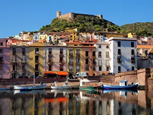 Sardinia: 80180299 Bosa - harbour Sardinia, Italy Stefan