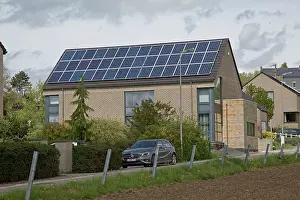 Photovoltaic: 80183350 Photovoltaic PV Solar Panels - on roof