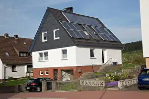 Photovoltaic: 80183353 Photovoltaic PV Solar Panels - on roof
