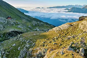 Huts: 80184011 Lago Corvo Valley (2425m) - with cloud