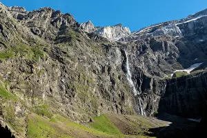 Cirque: 80184045 Waterfalls Cirque Of Gavarnie, Hautes