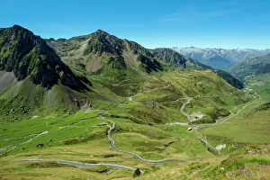 Ways: 80184067 The Valley Of Bareges - road to The Pic