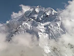 Away: 80184123 Mountain - The Twins snow-capped peak covered