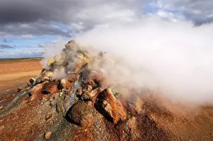 Warmth: 80184234 Geothermal Vent / Fumarole - steaming Hverarond