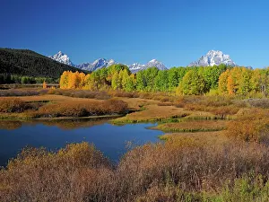 Bend: 80184756 Oxbow Bend - Autumn colours Grand Teton