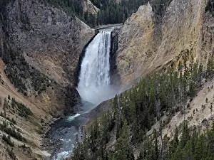 Yellostone: 80184767 Lower Yellowstone River Falls, Grand Canyon