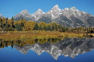 Teton: 80184779 Grand Teton Range - Schwabacher Landing
