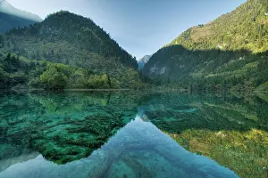 Multi: 80185288 Multi-coloured Lake Jiuzhaigou National