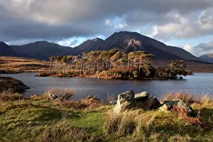 Guy Rogers: 80186202 Derryclare Lough under moody skys - April