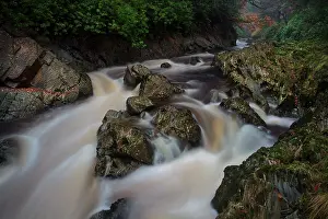 Mining: 80186690 River Mawddach - Autumn Coed-y-Brenin