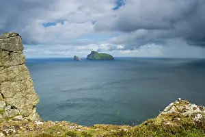 Abandoned: 80186704 View of Boreray, Stac Lee and Stac an Armin