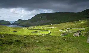 Abandoned: 80186724 Sheepfolds and cleits on St Kilda - inland