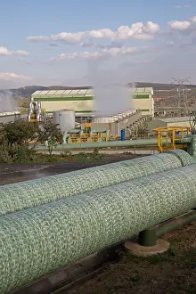 Mark Boulton: 80186941 Olkaria 280MW geothermal energy plant Hell's