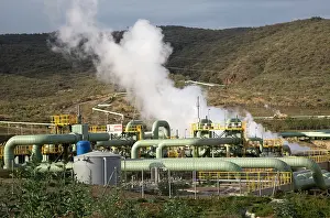 Mark Boulton: 80186942 Olkaria 280MW geothermal energy plant Hell's