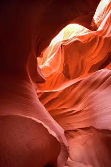 Walls: 80187263 Antelope Canyon - convoluted walls of this