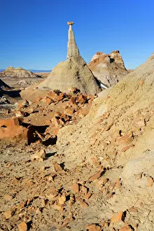 Clay: 80187335 Giant Hoodoos - whimsical eroded clay sculptures