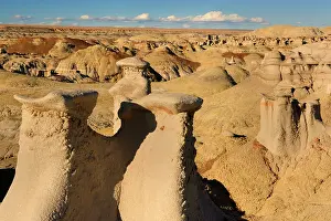 Clay: 80187339 Hoodoos - whimsical eroded clay sculptures