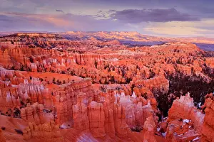 Bryce: 80187385 Bryce Canyon - panoramic view over sandstone