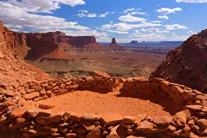 Tucked: 80187547 False Kiva - ancient indian ruin tucked
