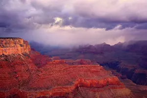 Blizzard: 80187612 Grand Canyon Panorama - blizzard over Grand