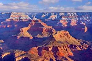 Canyons: 80187618 Grand Canyon - snow on Grand Canyon's North