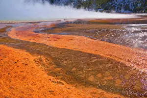 Prismatic: 80187632 Grand Prismatic Spring - colourful bacteria
