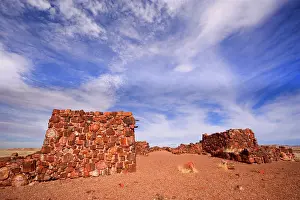 Agate: 80187893 Agate House - partially restored pueblo