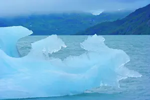 Portage: 80187921 Portage Lake - from Portage Glacier calved