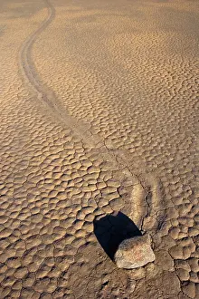 Racetrack: 80187932 The Racetrack - dried-up lake bed with